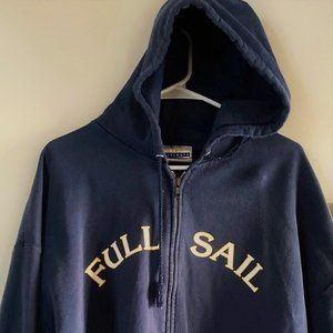XL Full Zip Men's FULL SAIL Hoodie